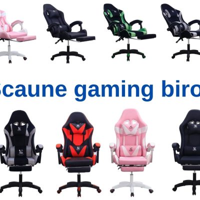 Scaune gaming ergonomice